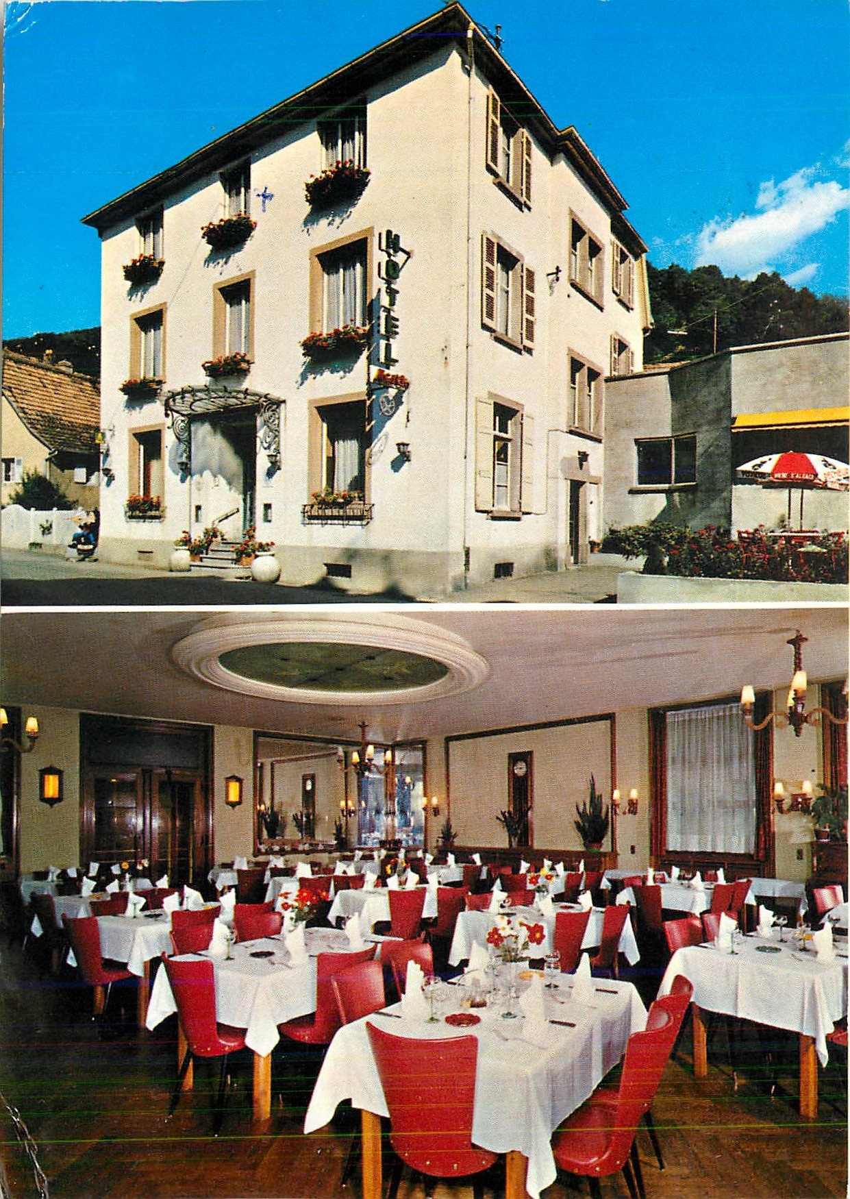 CPM Marck Hotel Restaurant Logis d'Alsace Lautenbach 