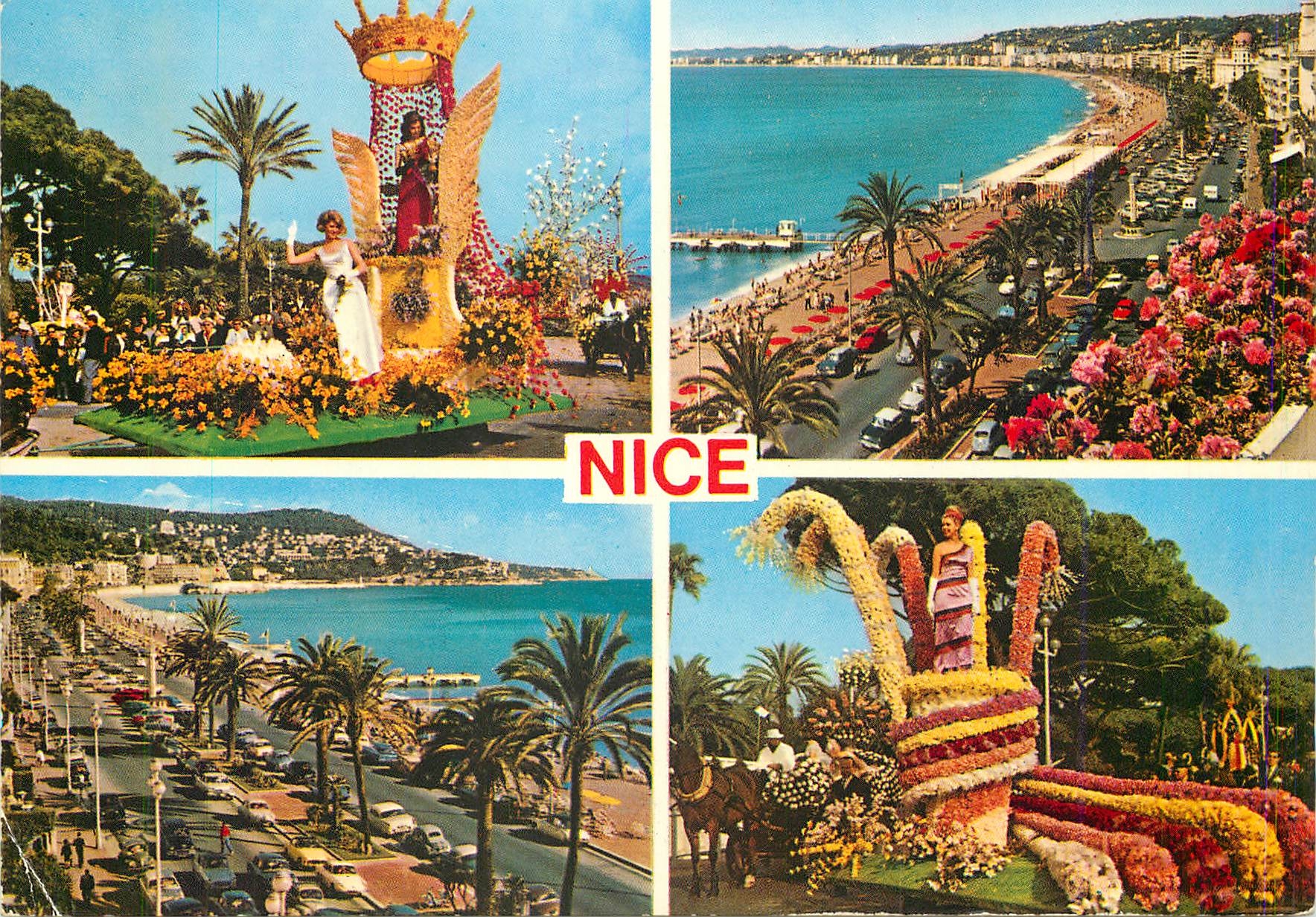 CPM Nice Cote d'Azur French Riviera Souvenir de Nice 