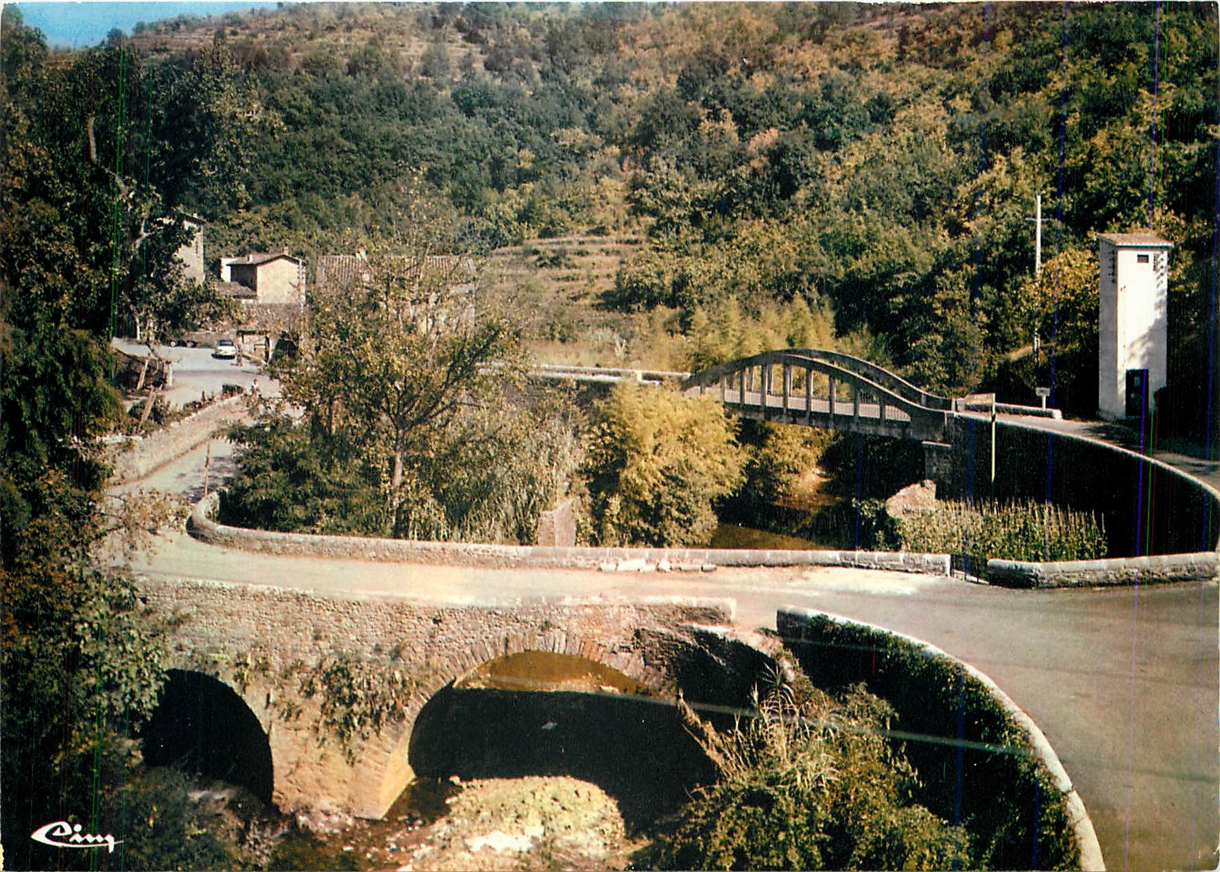 CPM Anduze Les Ponts de Prafrance 