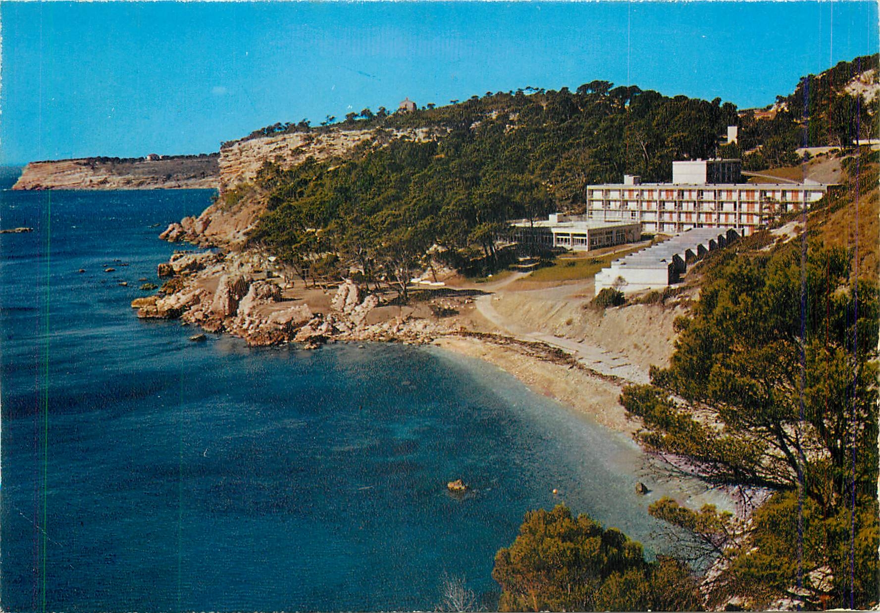 CPM Centre de Vacances Les Cigales Calanque des eaux salees Carry le Rouet B du Rh 
