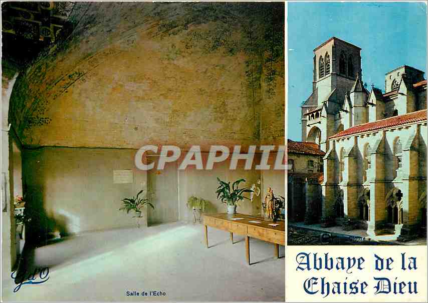 CPM La Chaise Dieu Haute Loire Abbaye Benedictine Saint Robert 