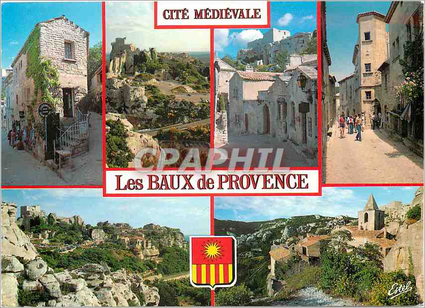 Les BAUX de PROVENCE — CITÉ MÉDIÉVALE — Editor ESTEL