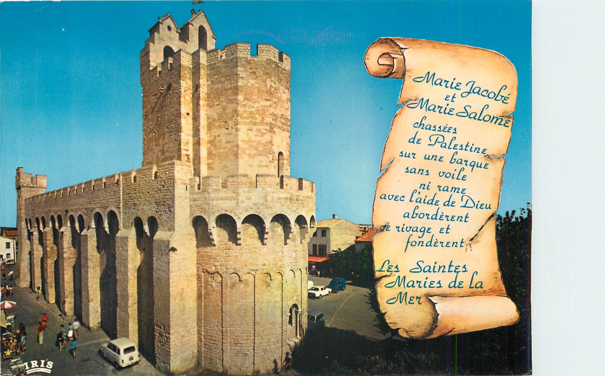Les Saintes-Maries-de-la-Mer — Église fortifiée (IXe et XIIe s.) — IRIS