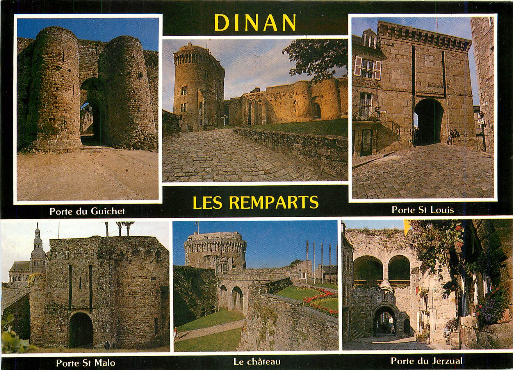 Dinan — Les remparts — Couleurs de Bretagne, n° 1434