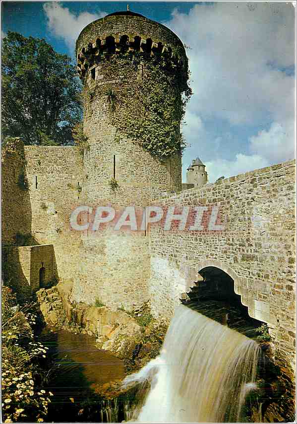 Schloss Coigny — Turm und Wasserfall — Art Autres Éditeurs