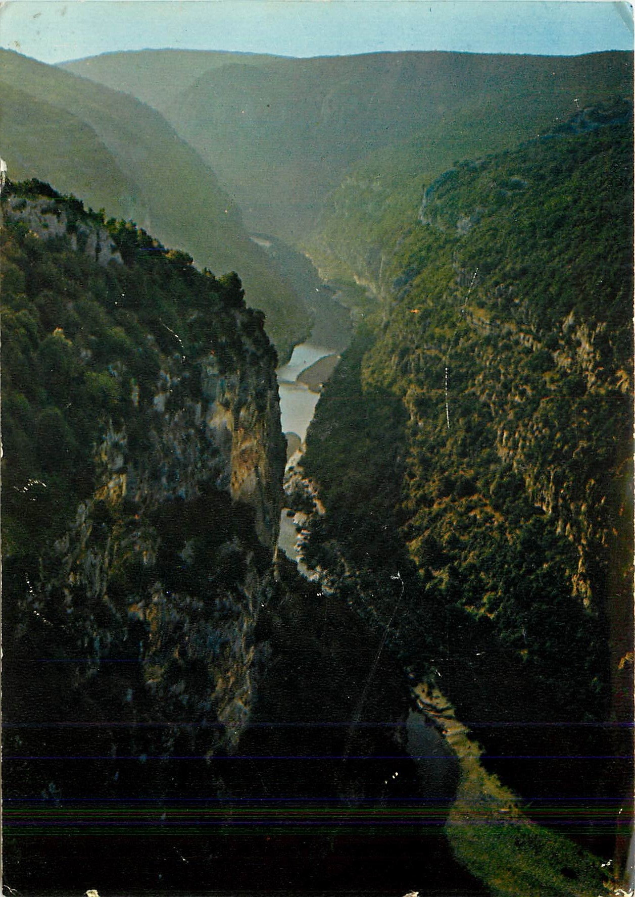 CPM Paysages du Vivarais Gorges de l'Ardeche 