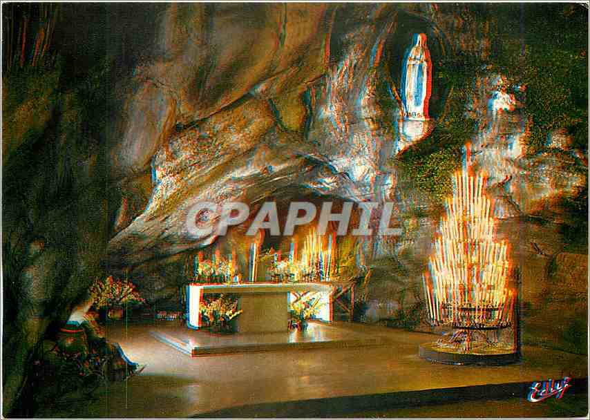 Grotte Miraculeuse de Lourdes — Éditeur A. Doucet, n°47