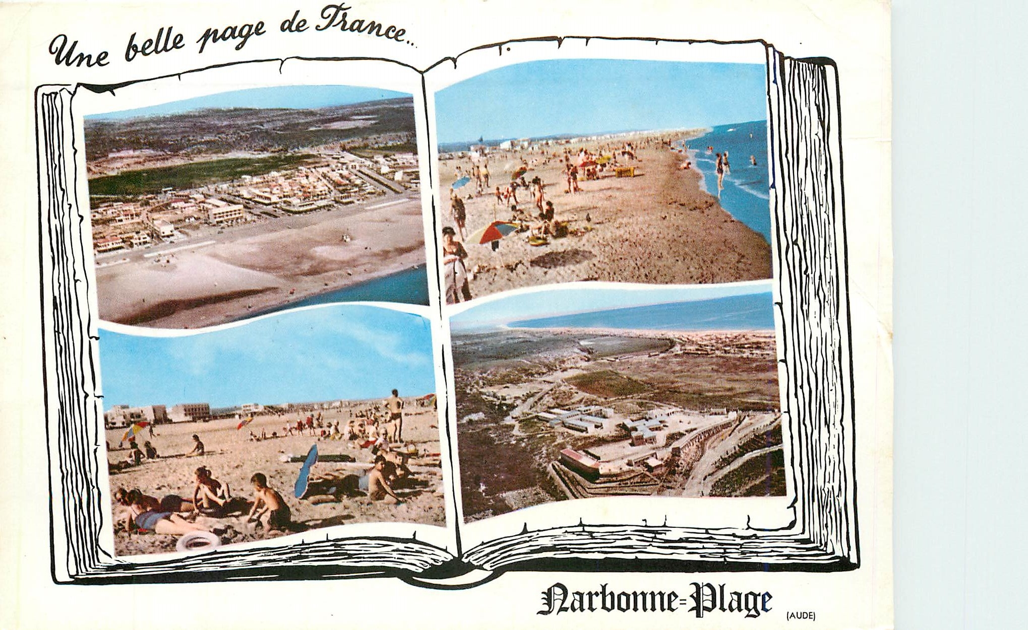CPM Narbonne Plage Aude 