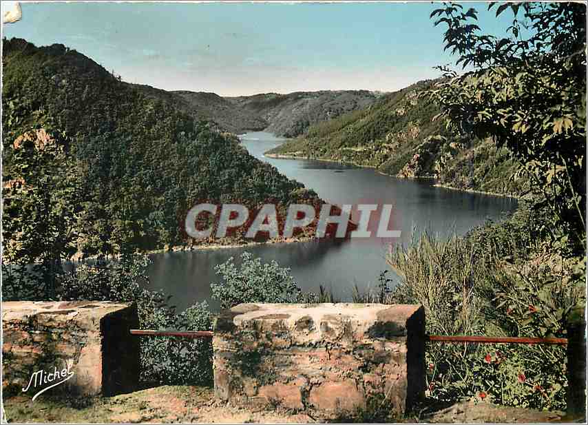 CPM Gorges de la Dordogne Correze Cantal Barrage de L'Aigle 