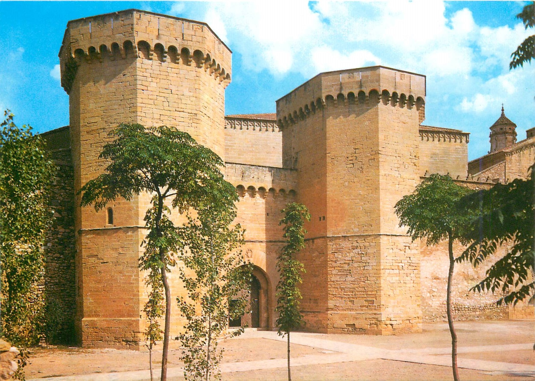 CPM Reial Monestir de Poblet Porte Royale 