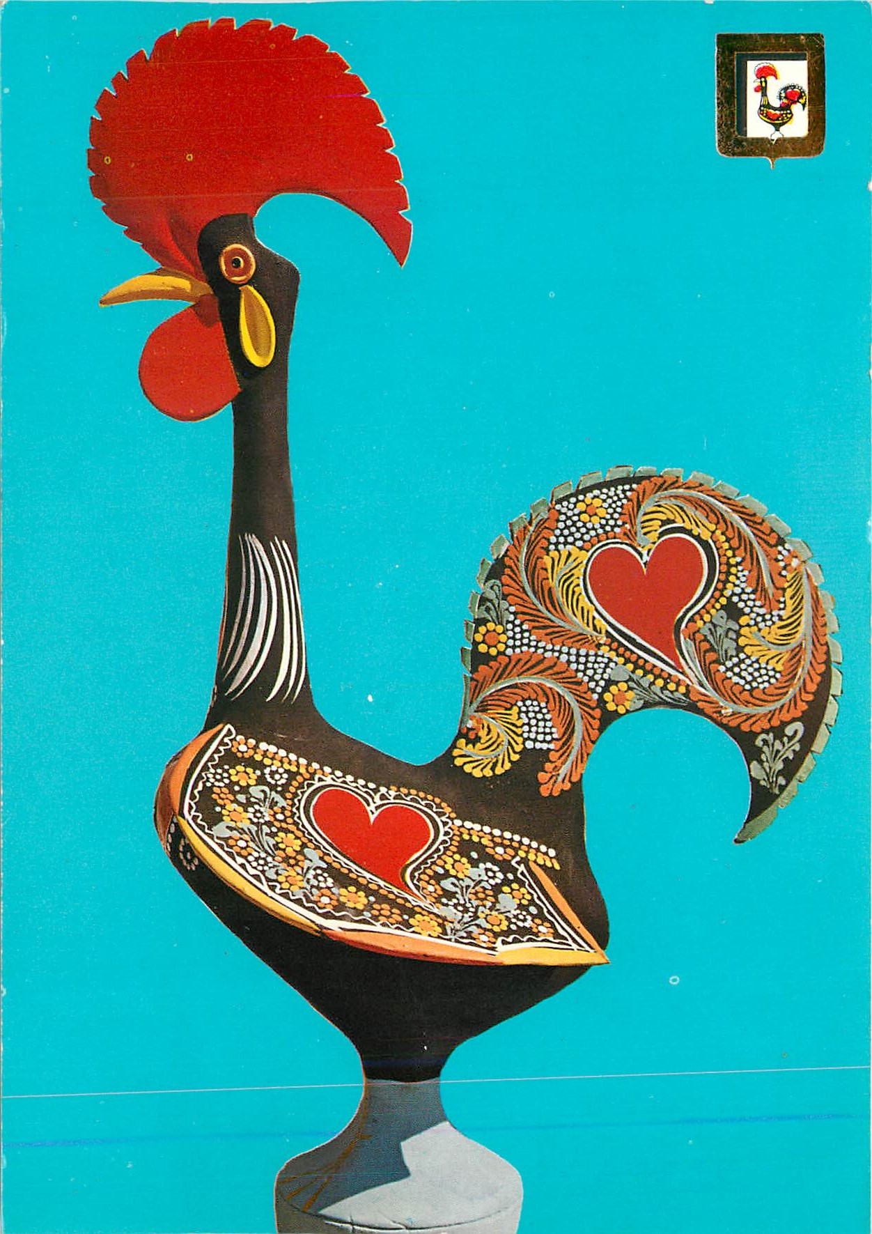 CPM Portugal Tipico Cock of Barcelona 