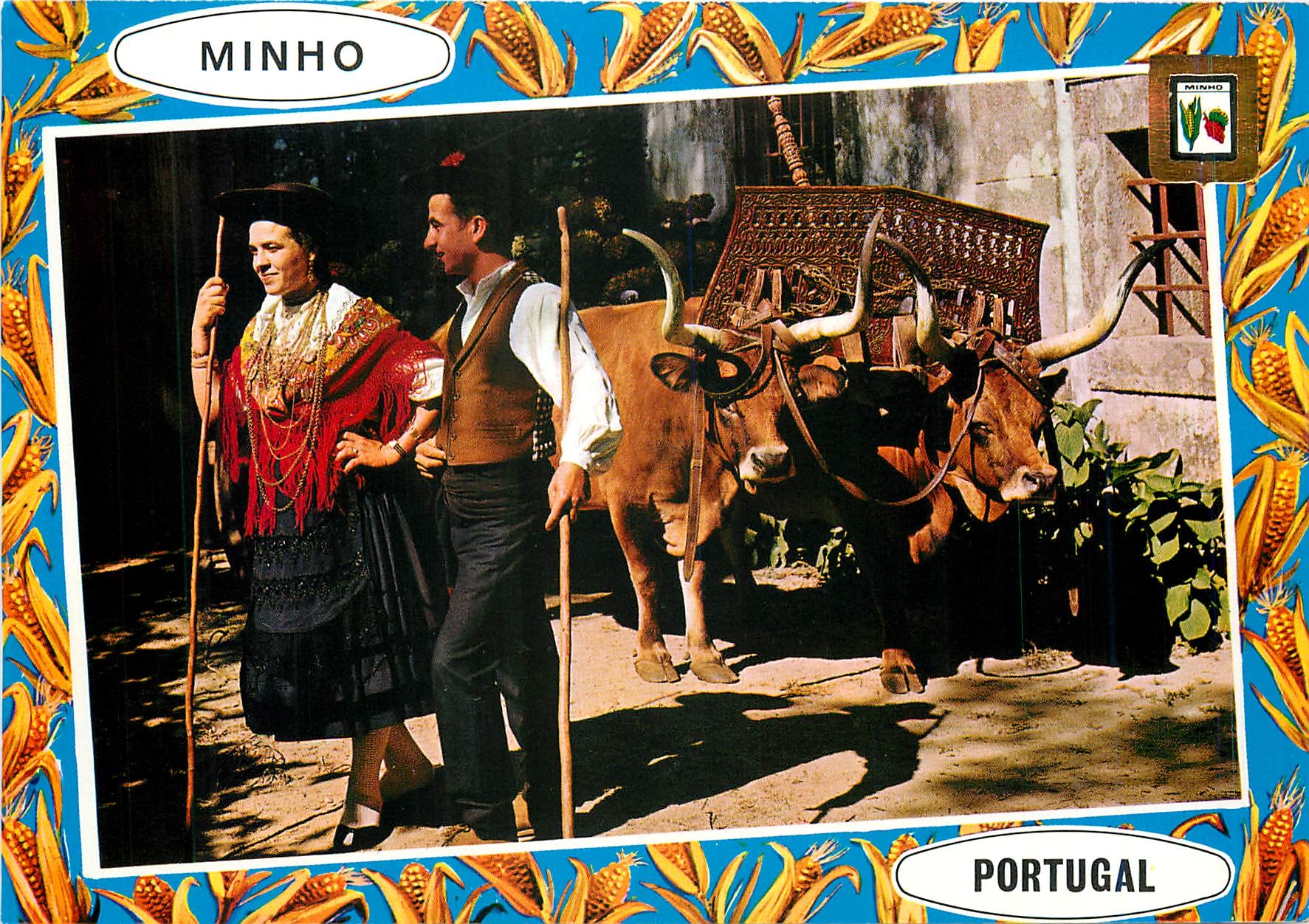 CPM Minho Portugal Regional Costumes 
