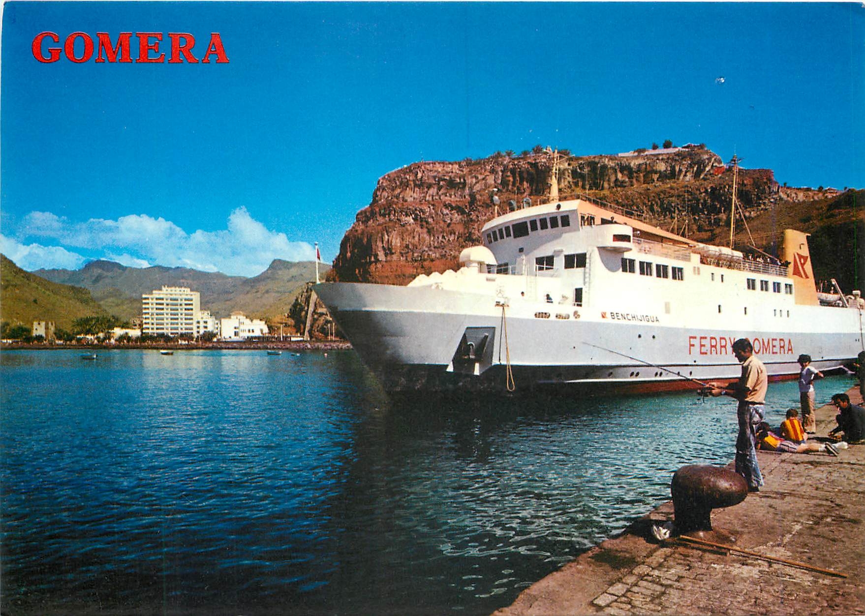 CPM Gomera Canarias San Sebastian Ferry Benchijigua Bateau