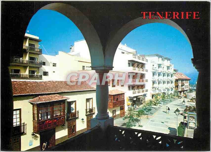 CPM Puerto de la Cruz Tenerife Vue partielle 