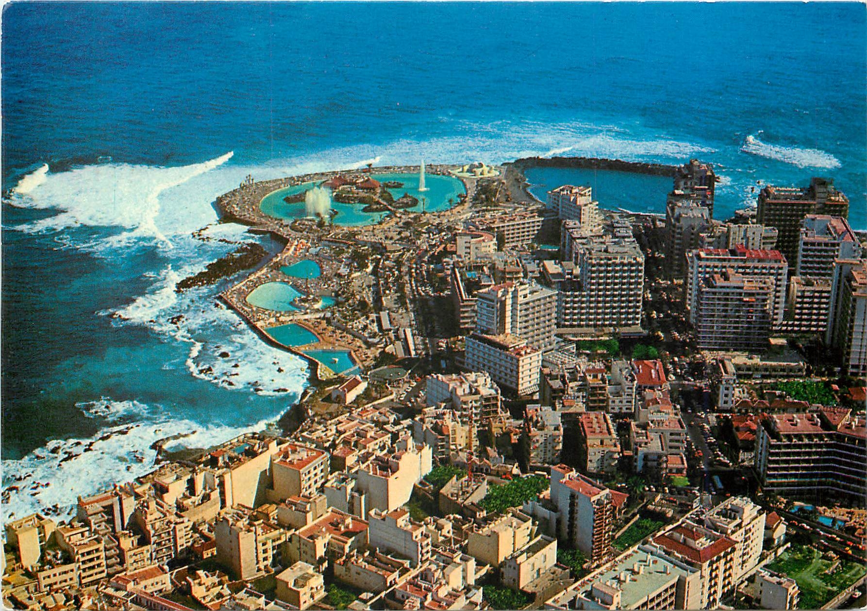 CPM Puerto de la Cruz Vue aerienne 