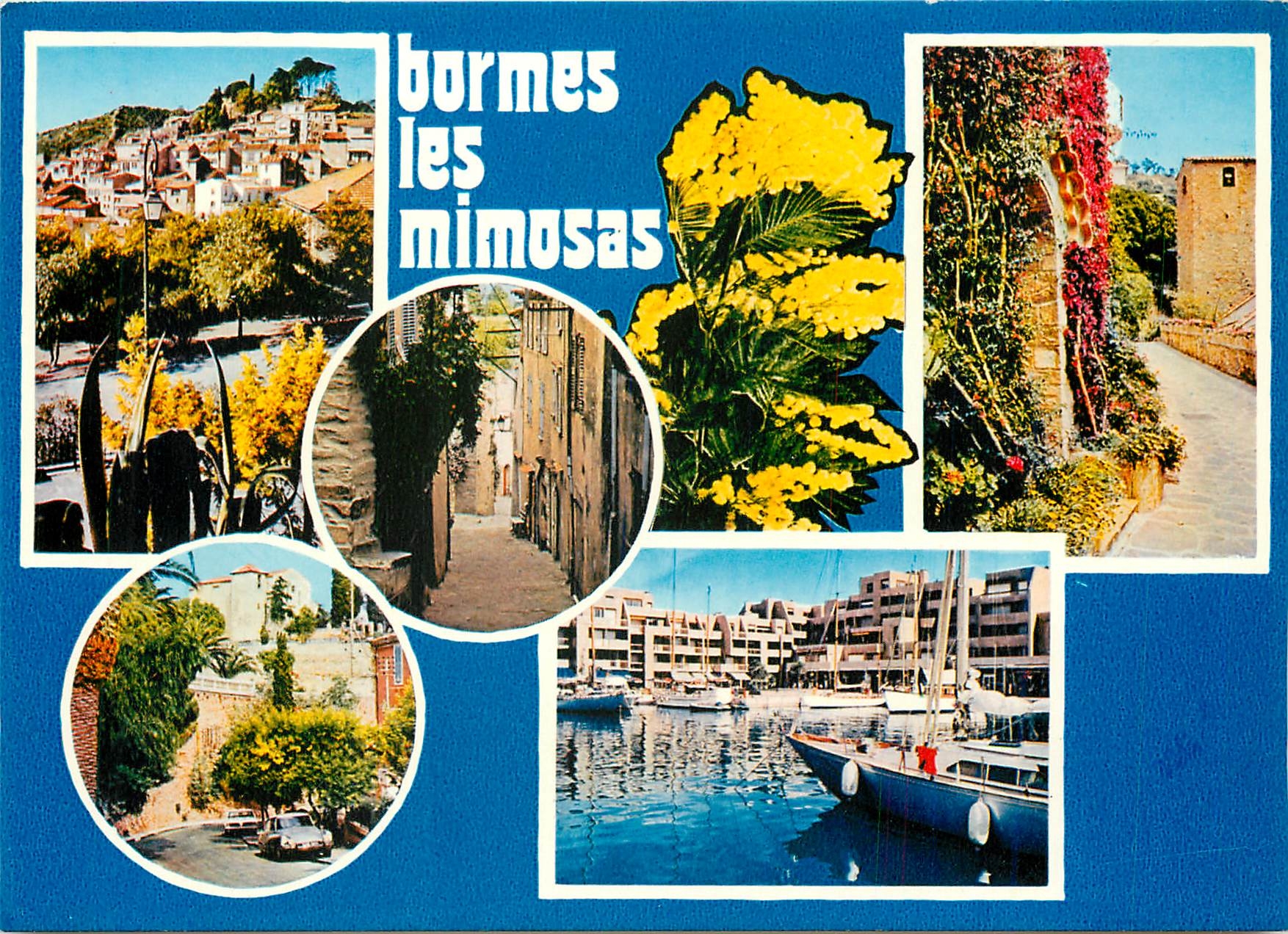 CPM Bormes les Mimosas Var 