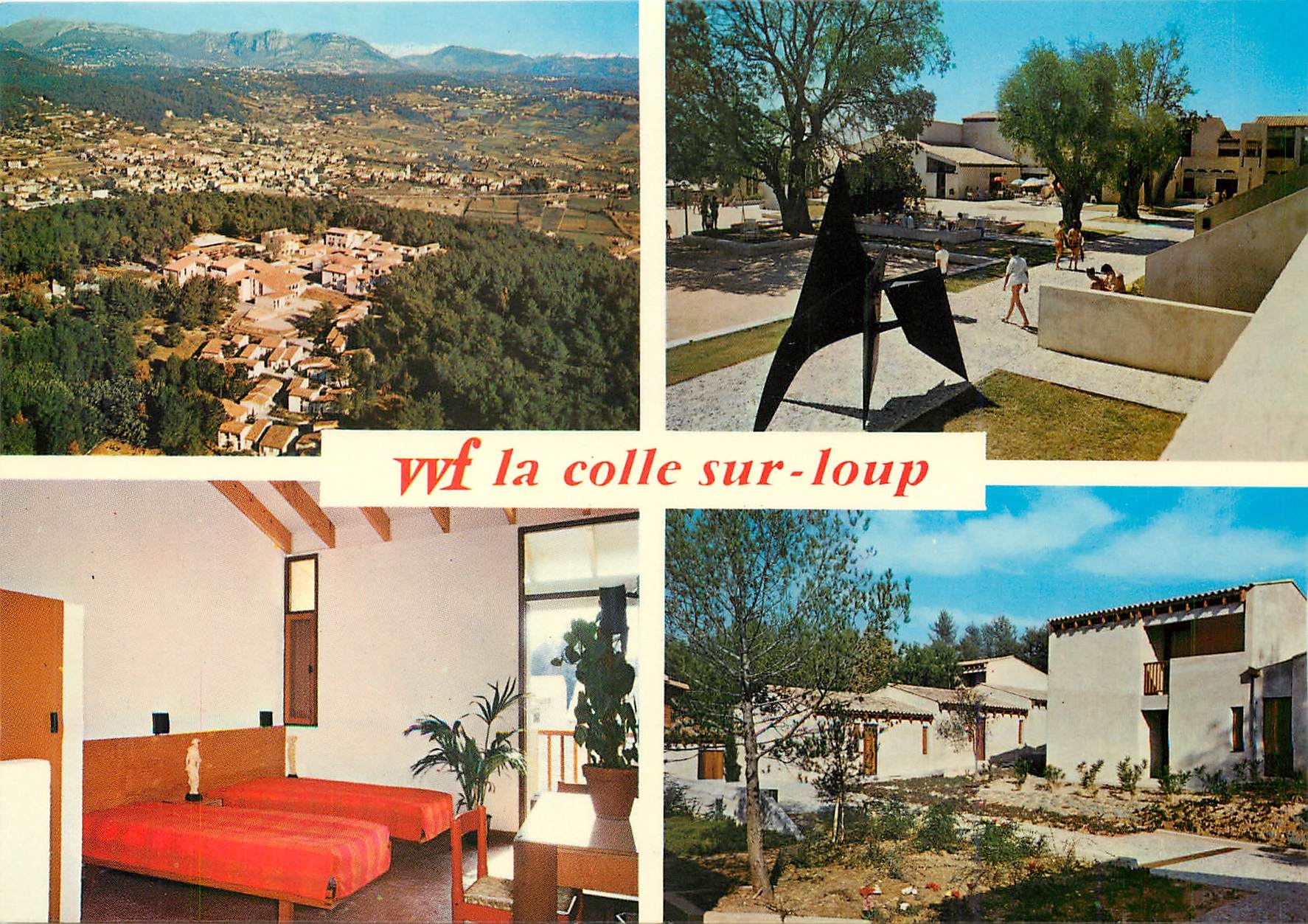 CPM La Colle sur Loup Alpes Maritimes VVF