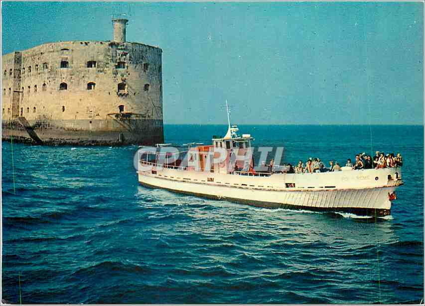 CPM Regie Departementale des Passages d'eau de la Charente Maritime Roi de Rome Bateau