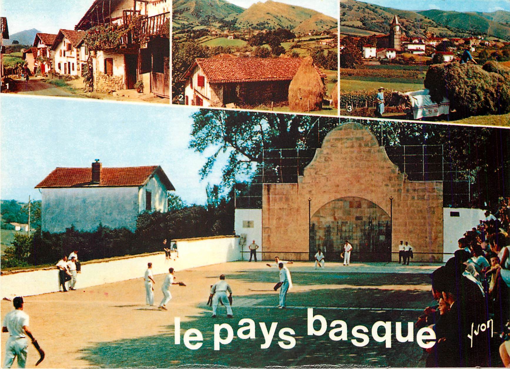 CPM La Cote Basque Le Pays Basque PA Vieilles maisons Basques 