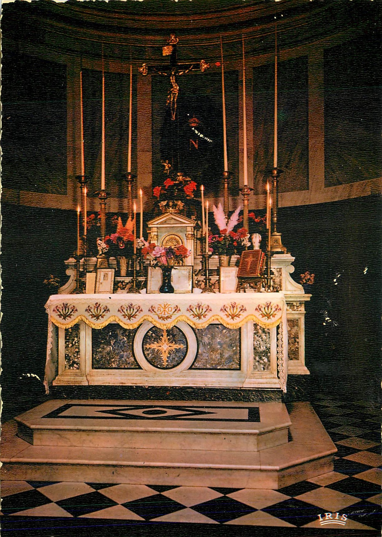CPM Ajaccio L'Autel de la Chapelle Imperiale preparee specialement 
