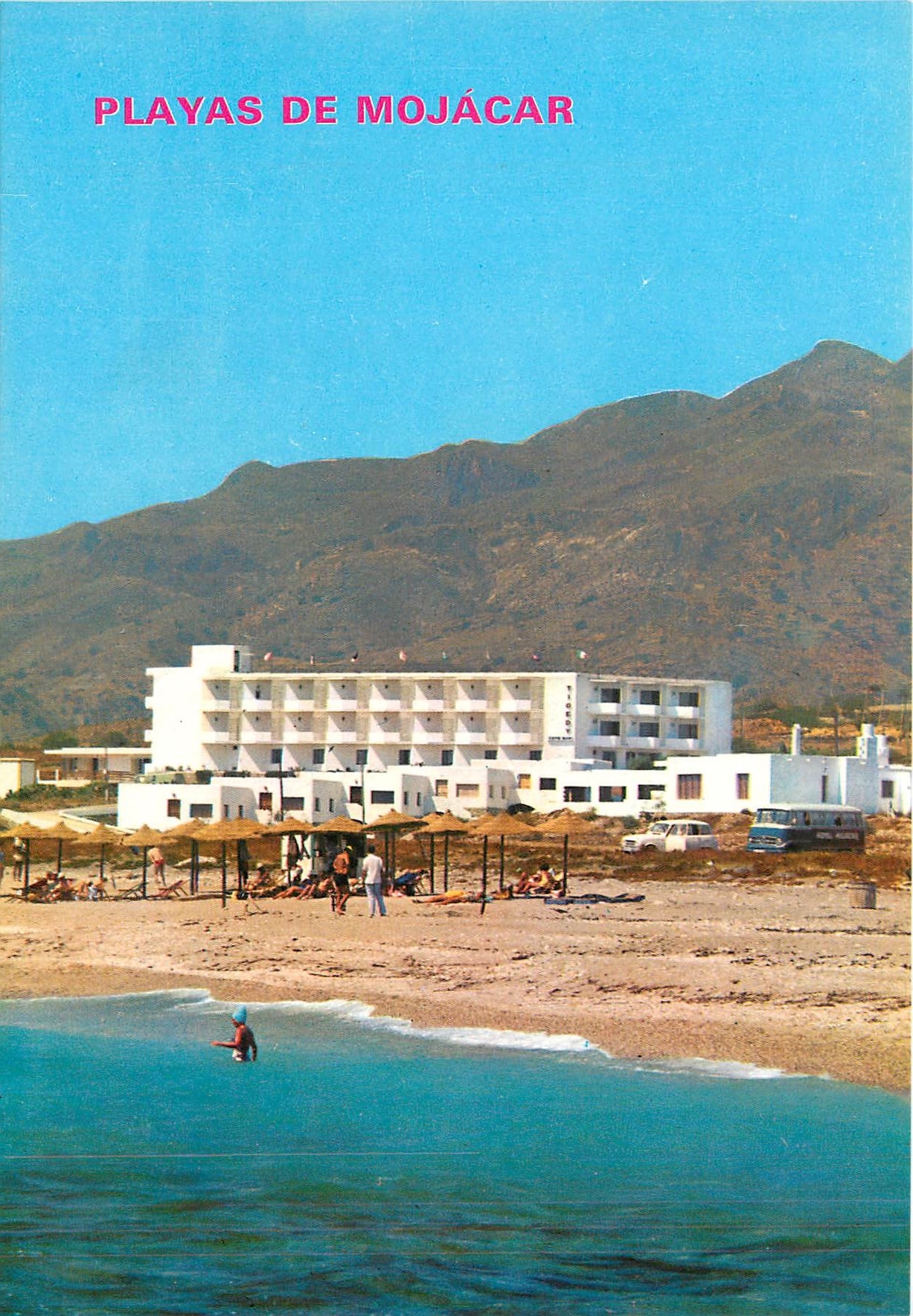 CPM Mojacar Almeria Espana Plage et Hotel Tioedy 