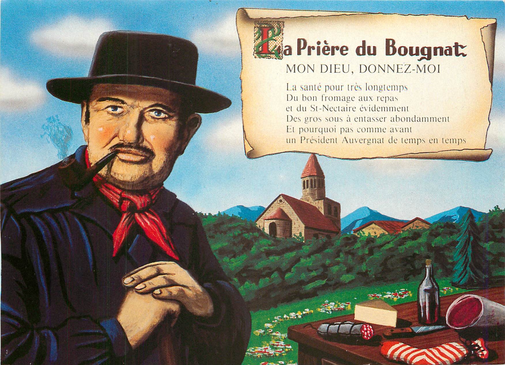 CPM La Priere du Bougnat Mon Dieu Donnez Moi 