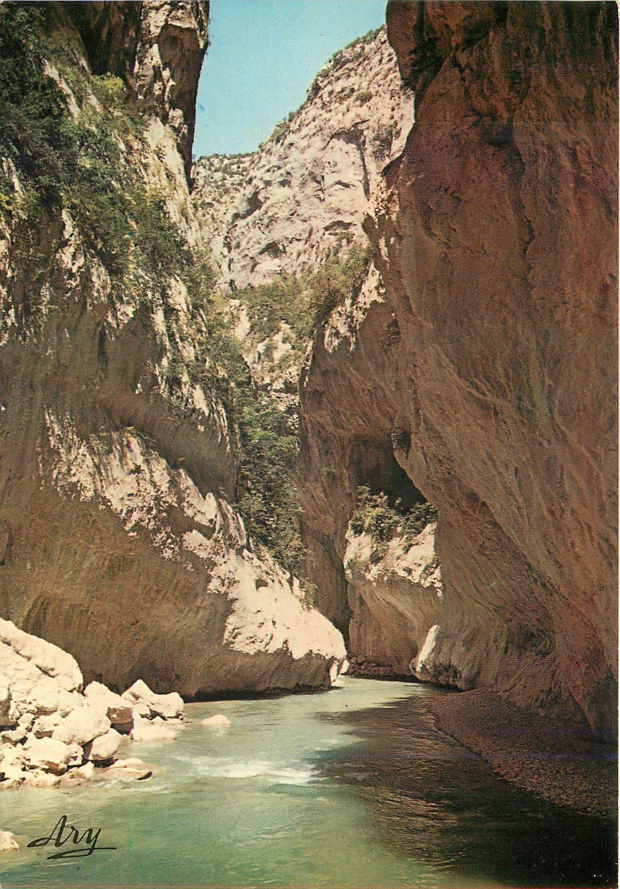 Les Gorges pittoresques du Verdon — l'entrée des Rolingues — Édition TARDY