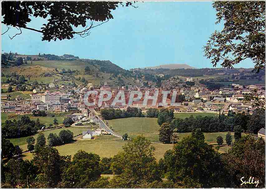 CPM Riom es Montagnes Cantal Vue generale 