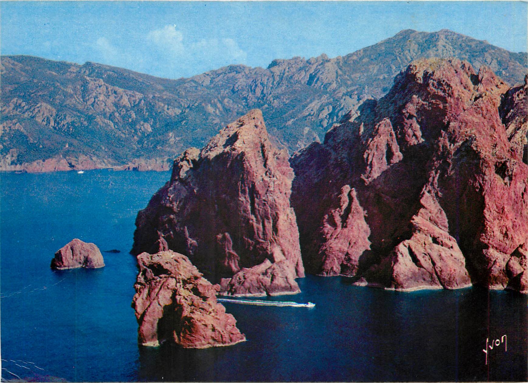 Golfe de Girolata — Korsika — Editions Couleurs et Lumière de France, n°10-5034
