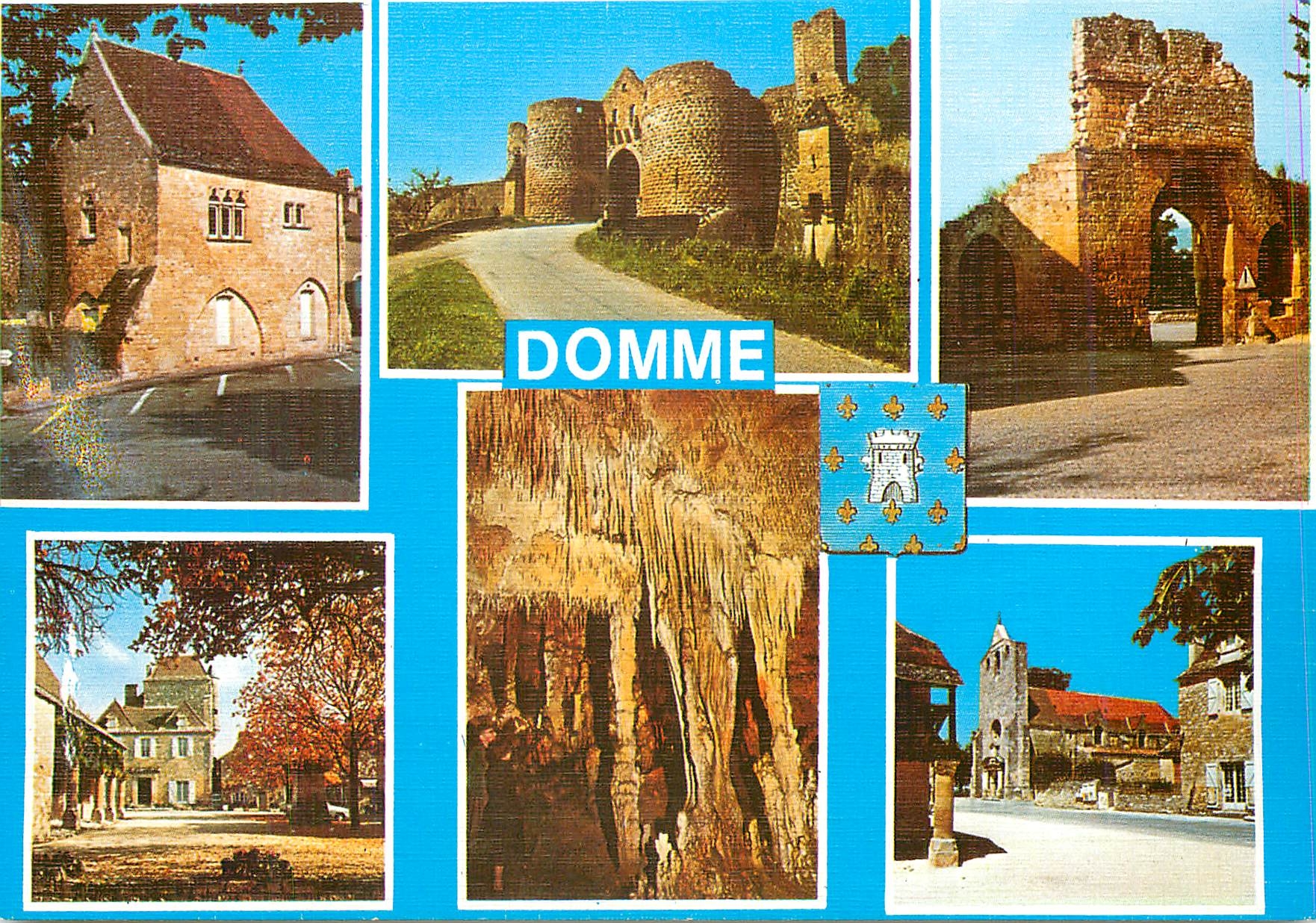 Domme — Dordogne — Éditeur : Editions René Bégué - Recto