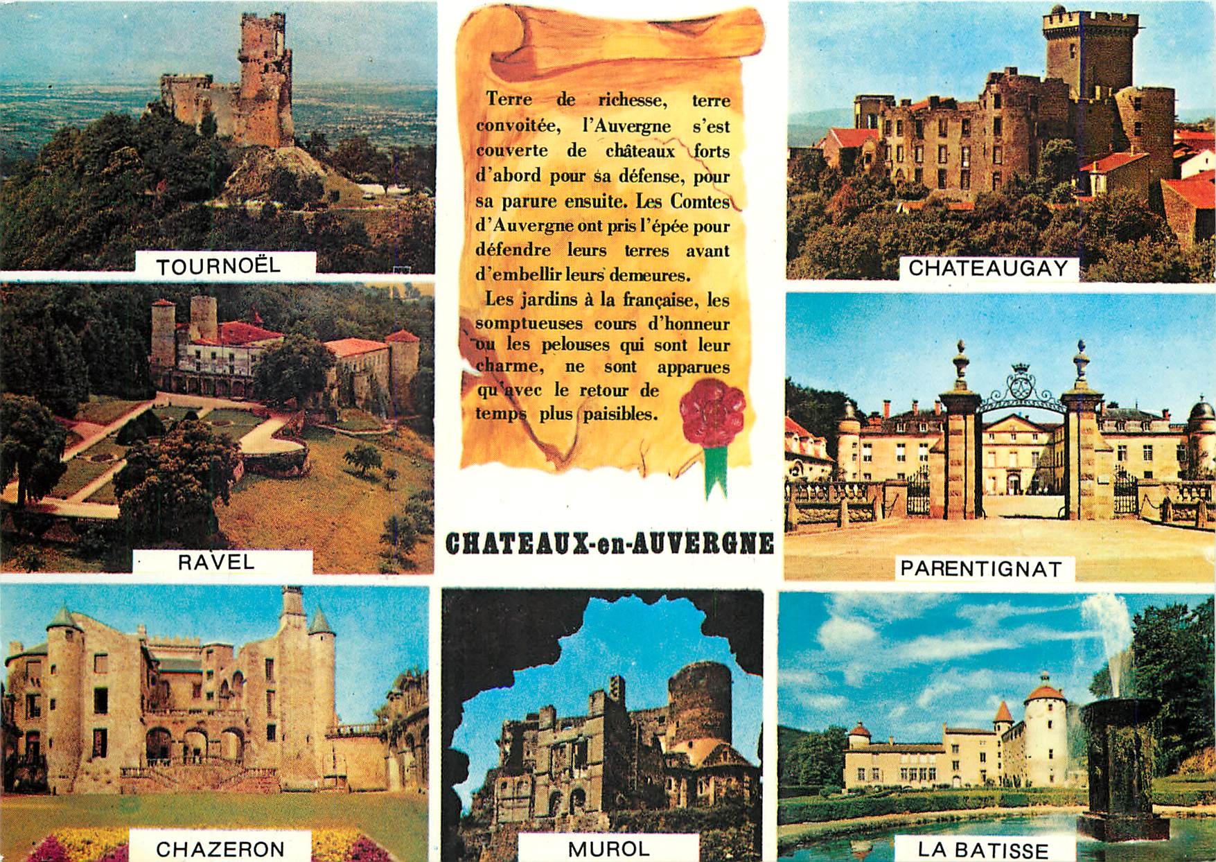 Châteaux-en-Auvergne — Tournoël, Châteaugay, Ravel, Chazeron, Murol, Parentignat, La Batisse — Éditions du LYS