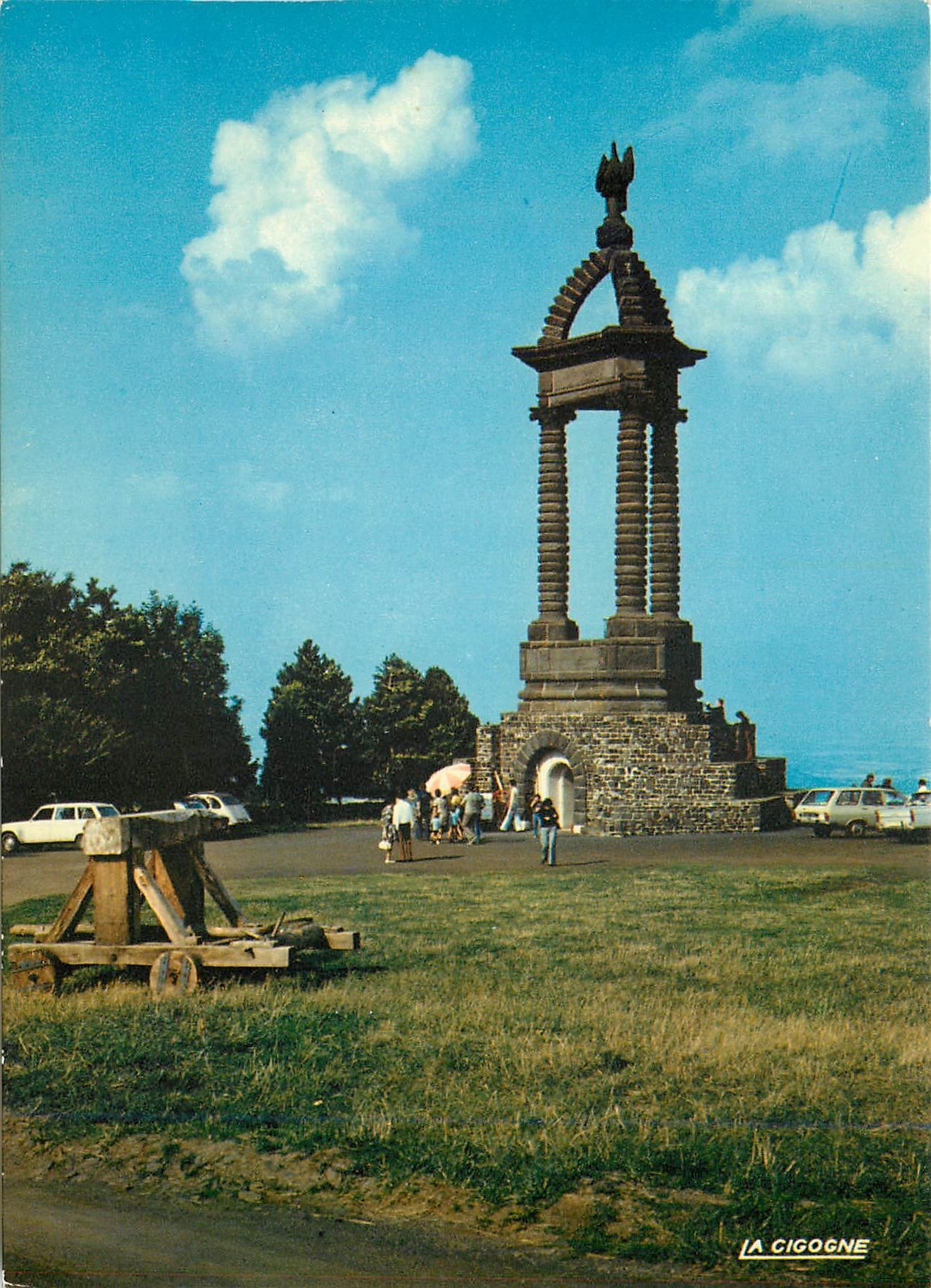 Monument de Vercingétorix — Plateau de Gergovie — Éditeur La Cigogne