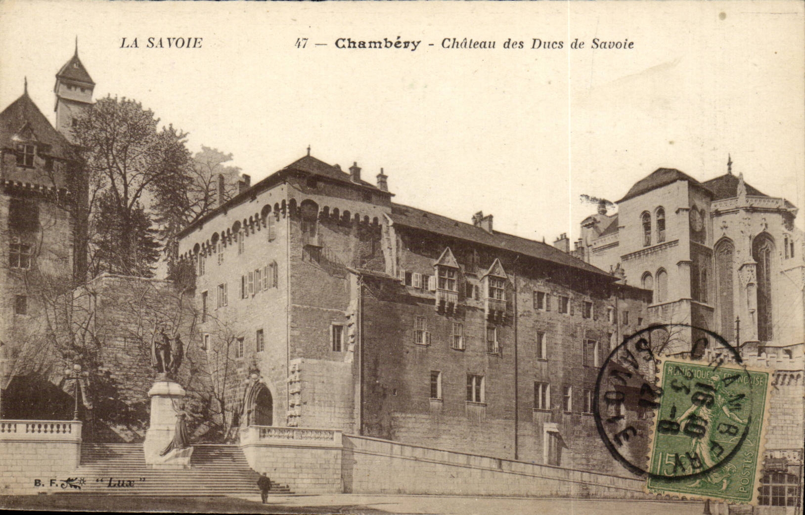 Chambéry — Schloss der Herzöge von Savoyen — B.F. « Lua »