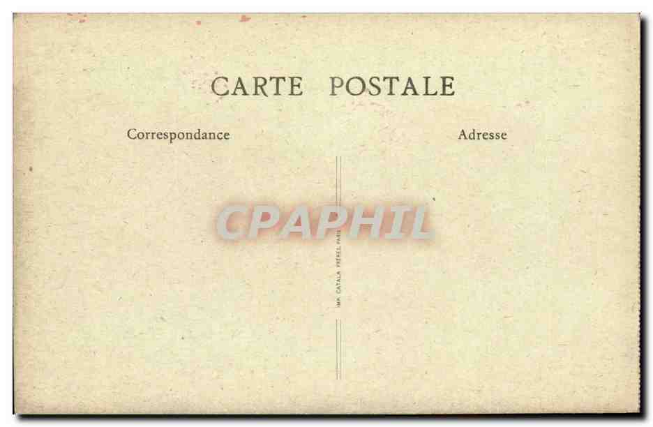 Chambery CPA La prefecture (ancien chateau des ducs de SAvoie) — Rückseite