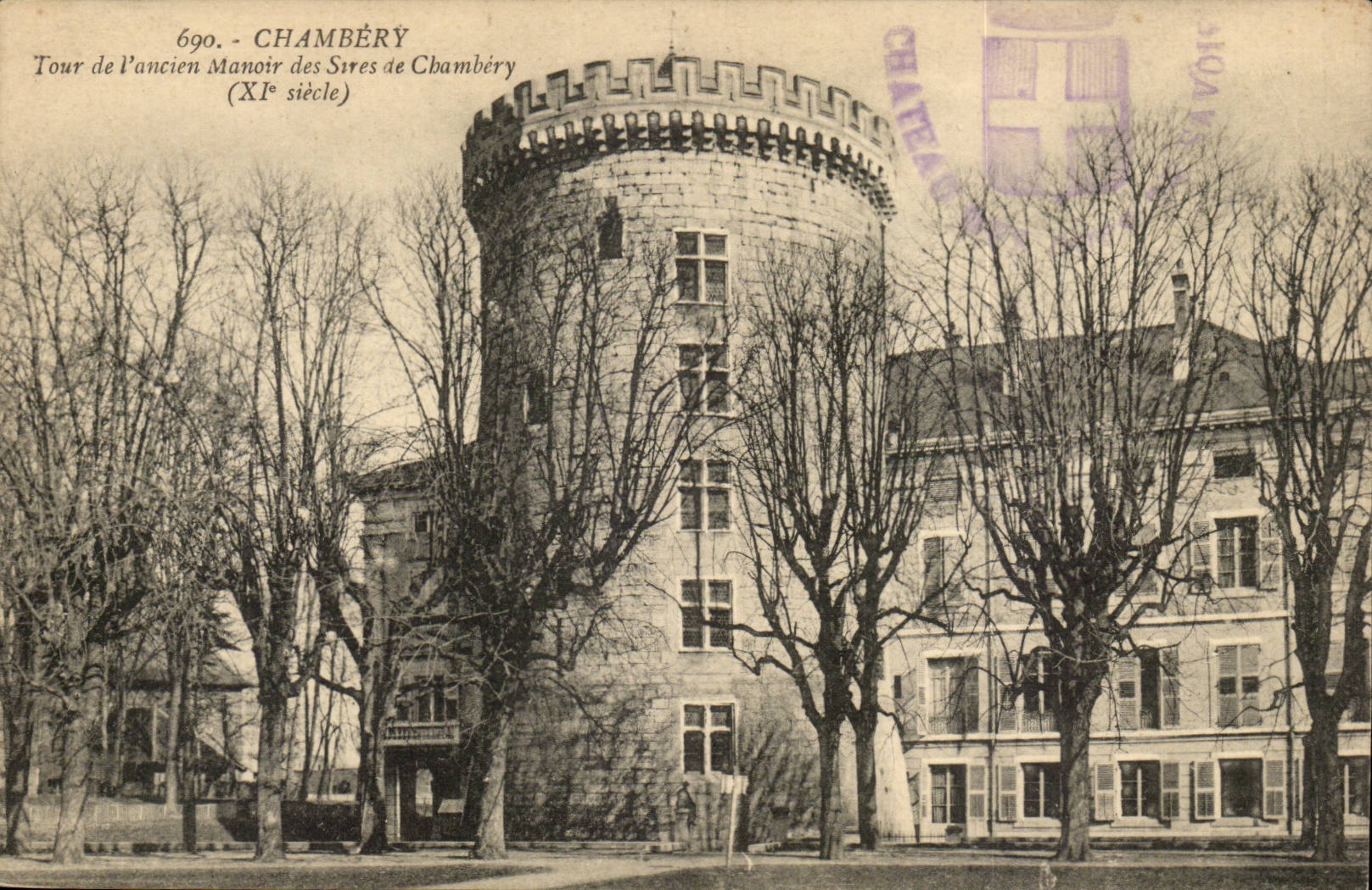 Chambery CPA Tour de l'ancien manoir des sires de cAhmbery (11eme)
