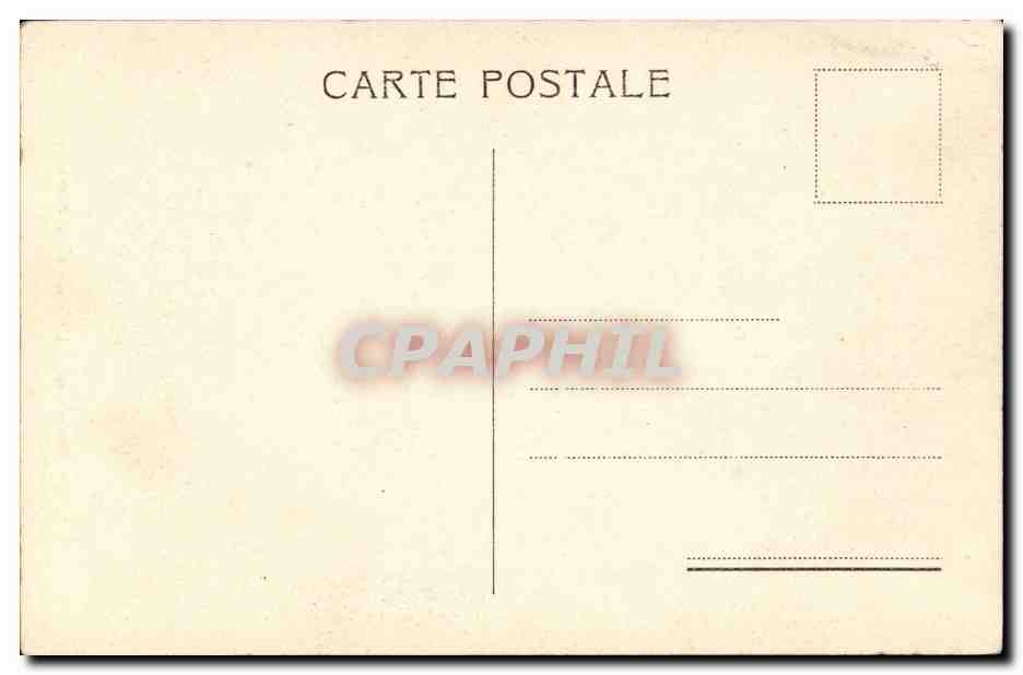 Chambery CPA Interieur de la cathedrale — Rückseite
