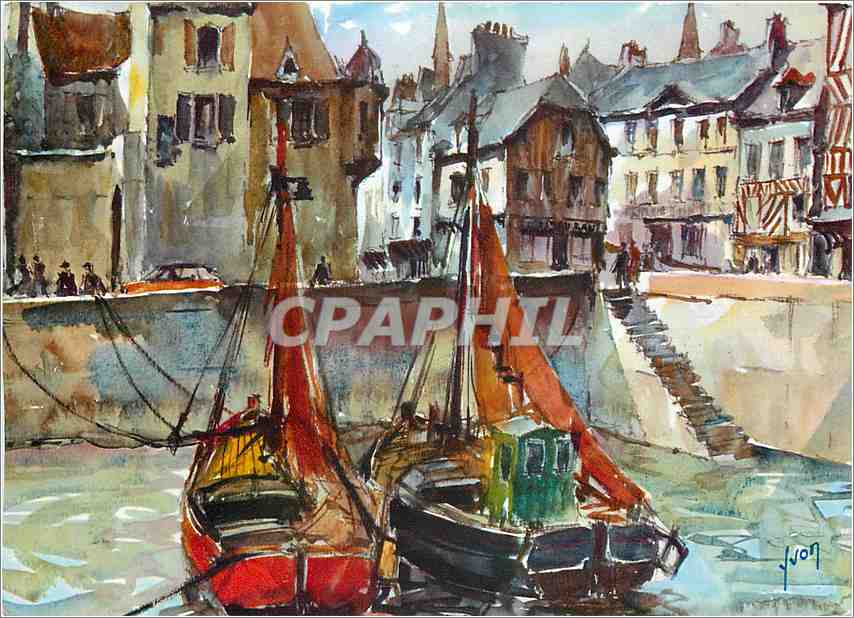 Honfleur (Seine-Maritime) — Un coin du Port — Éditions d'Art 'YVON', Paris