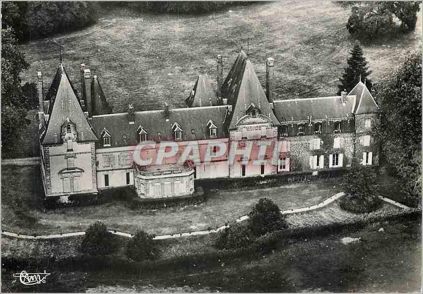 Orbais-l'Abbaye (Marne) — Le Château de Coupigny — Vue aérienne — Éditions J. Combier, Mâcon