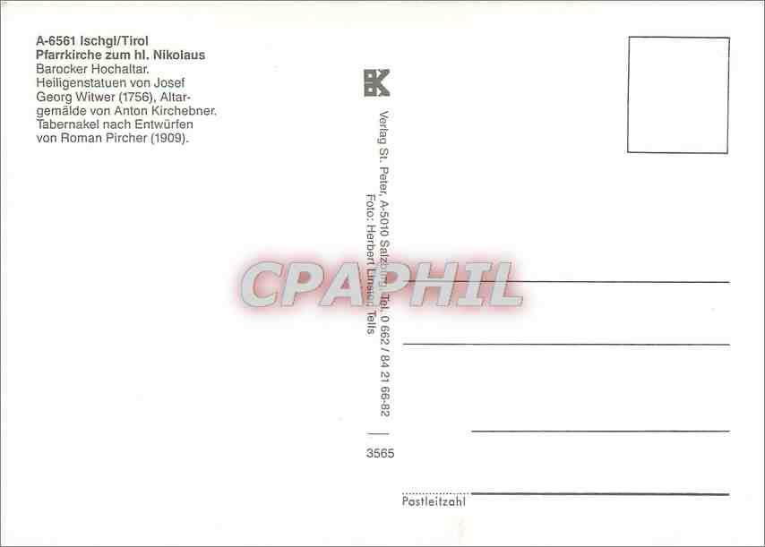 CPM Tirol Pfarrkiche Zum Hl Nikolaus — Back
