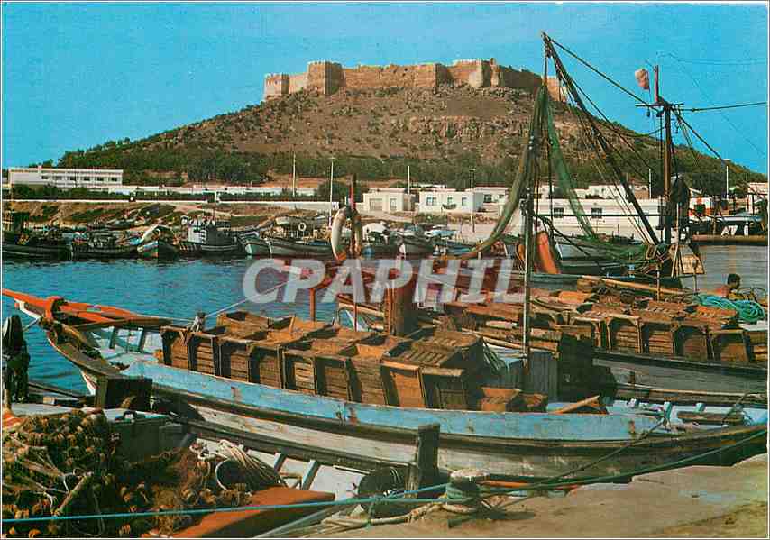 CPM Kelibia Le Port de peche et le Fort Bateaux