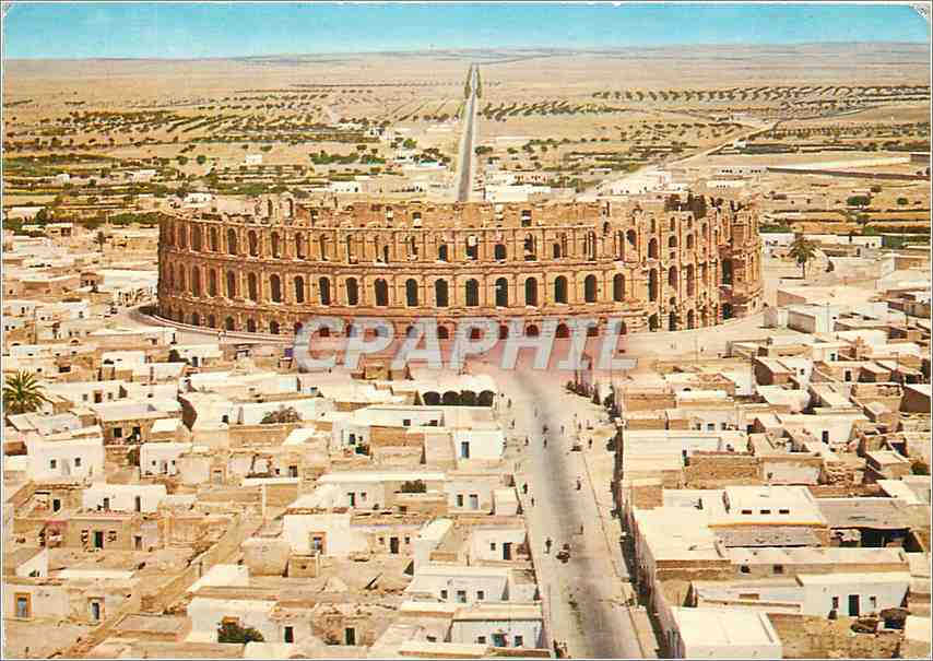 CPM El Jem (Tunisie) Le Colisee (IIIe s ap J C)