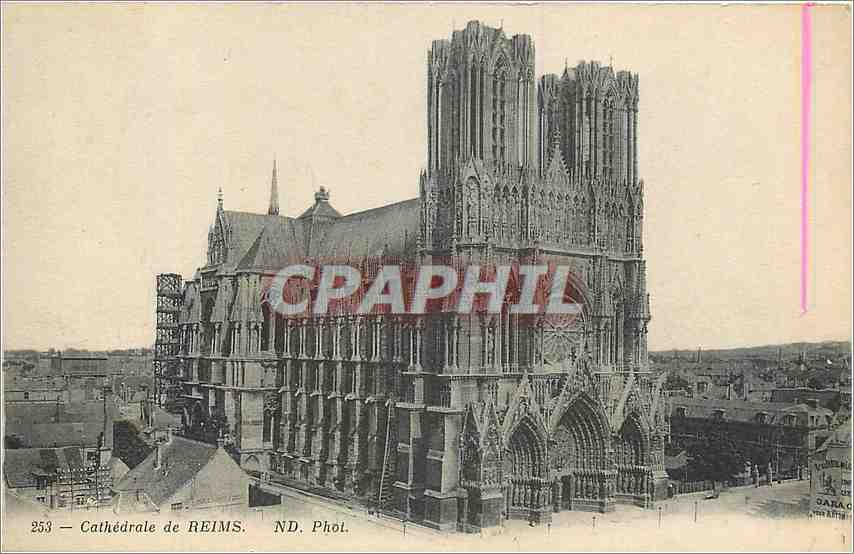 CPA Cathedrale de Reims