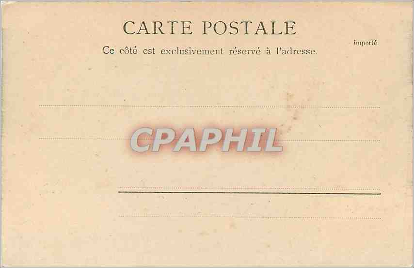 CPA Mont Dore les Bains La Vallee de Mont Dore — Verso