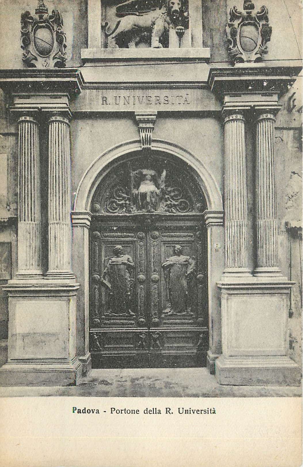 CPA Padova Portone della R Universita