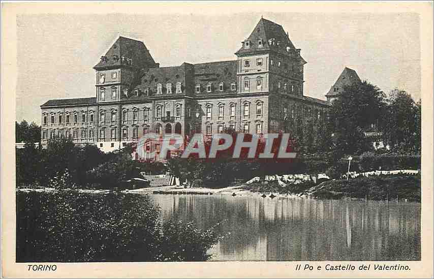 CPA Torino Il Po e Castello del Valentino