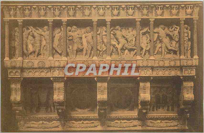 CPA Firenze Museo di S Maria del Flore Cantoria di Donatello