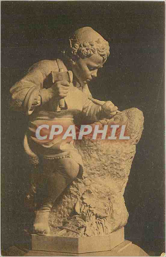 CPA Firenze R Palazzo Pitti Michelangiolo Buonarotti nella Sua Giovinezza (Prof E Zocchi)