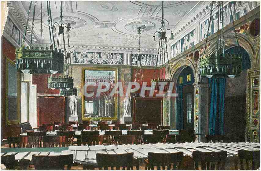 CPA Wiesbaden Neues Kurhaus Lesessal