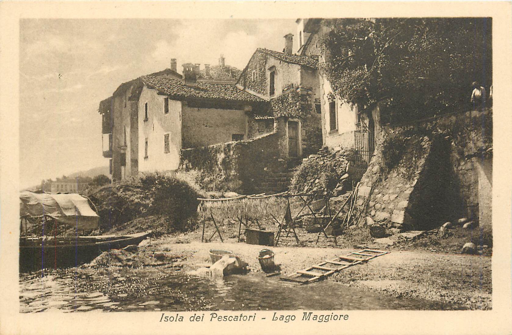CPA Isola dei Pescatori Lago Maggiore
