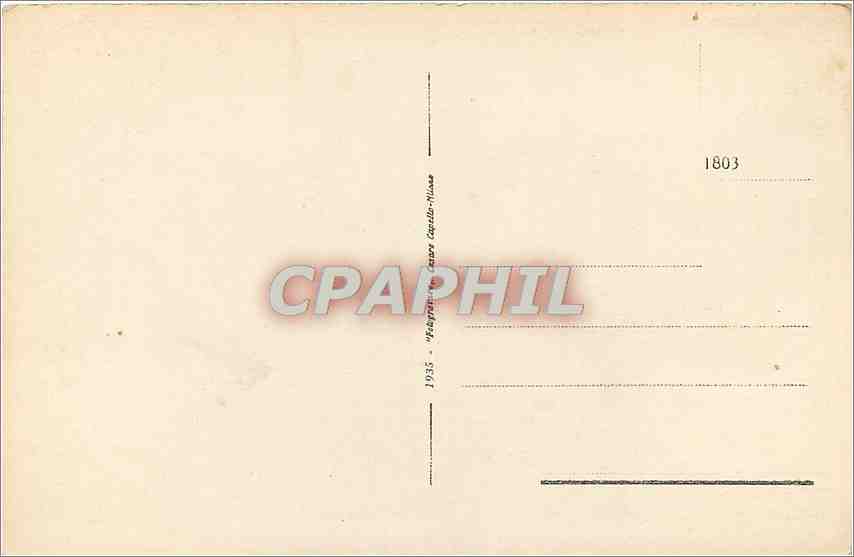 CPA Castefuetrano Selinunte L'interno del Tempio du Ercole — Rückseite